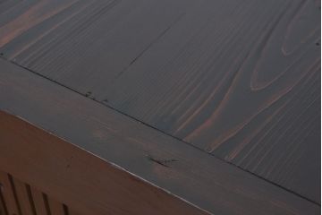 アンティーク家具　古民具・骨董　重厚な六尺水屋箪笥サイドボード下段(収納棚)