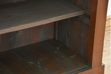 アンティーク家具　古民具・骨董　重厚な六尺水屋箪笥サイドボード下段(収納棚)