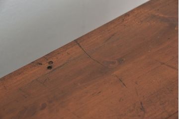 アンティーク家具　アンティーク　古い木味のカサ入れ付き下駄箱(収納棚)