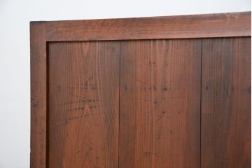 アンティーク家具　古民具・骨董　前面欅!使いやすく素敵なデザインの帳場箪笥