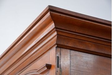 アンティーク家具　アンティーク　希少!素敵なデザイン!日本製特別注文造りの組立式特大ワードローブ(洋服タンス)