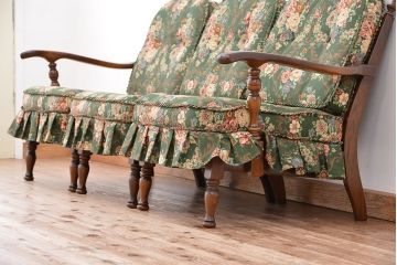 ☆中古　飛騨産業キツツキマーク　穂高シリーズ　3Pソファ