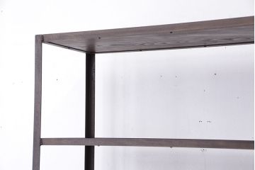 使い方いろいろ!シンプルなラフジュ工房オリジナルアイアンラック【中】?(飾り棚、陳列棚)