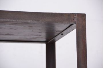 使い方いろいろ!シンプルなラフジュ工房オリジナルアイアンラック【中】(2)(飾り棚、陳列棚)