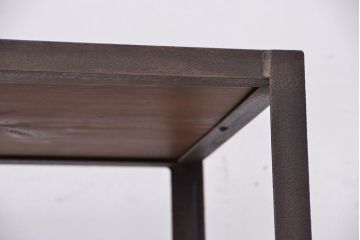 使い方いろいろ!シンプルなラフジュ工房オリジナルアイアンラック【中】?(飾り棚、陳列棚)