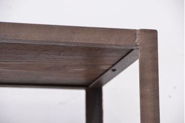 使い方いろいろ!シンプルなラフジュ工房オリジナルアイアンラック【中】(4)(飾り棚、陳列棚)
