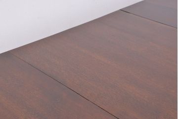 アンティーク家具　イギリスアンティーク　可愛いデザイン!オーク材キャスター付エクステンションテーブル