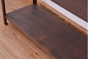 使い方いろいろ!シンプルなラフジュ工房オリジナルアイアンラック【大】?(飾り棚、陳列棚)