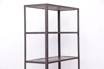 使い方いろいろ!シンプルなラフジュ工房オリジナルアイアンラック【小】?(飾り棚、陳列棚)
