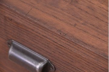 アンティーク家具　アンティーク　鉄脚のローチェスト?(ローボード)