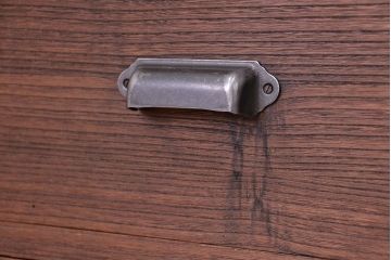 アンティーク家具　アンティーク　鉄脚のローチェスト?(ローボード)