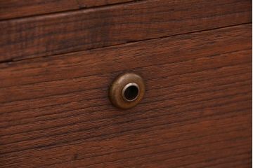 アンティーク家具　アンティーク　鉄脚のローチェスト?(ローボード)