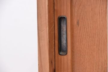 アンティーク家具　古民具・骨董　古い木味の小さな収納棚(箪笥)