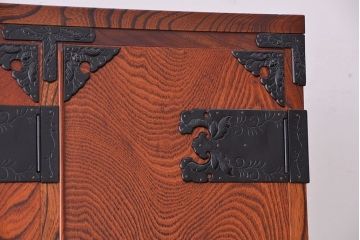 中古　伝統工芸　二段重ね岩谷堂箪笥(定価90万円前後)