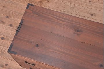 アンティーク家具　☆古民具・骨董　シンプルな重ね時代箪笥