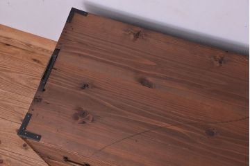 アンティーク家具　☆古民具・骨董　シンプルな重ね時代箪笥
