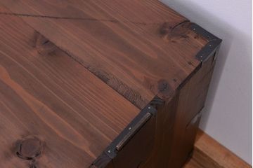 アンティーク家具　☆古民具・骨董　シンプルな重ね時代箪笥