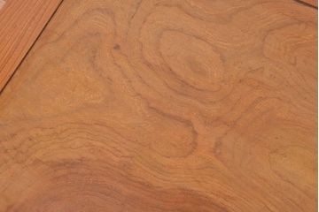 アンティーク家具　古い欅材の一枚板の座卓(テーブル)(2)