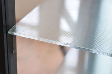 アンティーク家具　アンティーク　シックで上品なブラックカラーのケビントガラスケース(ショーケース)
