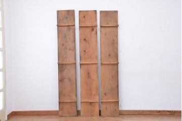 アンティーク雑貨　★古民具・骨董　古民家再生!古材　3枚セット(ボード、作業台、飾り棚、材料)
