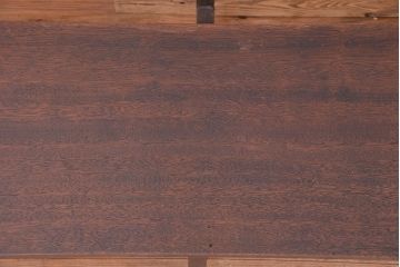 アンティーク家具　★古材無垢材を使った背もたれ付シンプル長イス・ベンチ(長椅子)(中)