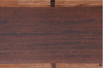 アンティーク家具　★古材無垢材を使った背もたれ付シンプル長イス・ベンチ(長椅子)(中)?