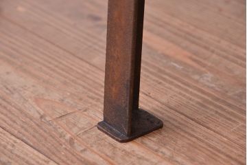 ラフジュオリジナル　古材無垢材製!シンプルな長イス(長椅子・ベンチ)