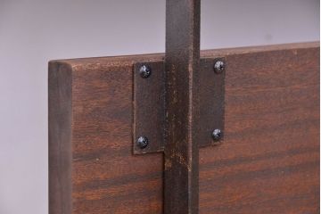 ラフジュオリジナル　古材無垢材製!シンプルな長イス(長椅子・ベンチ)