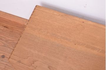 アンティーク家具　アンティーク　小引き出し付ナラ材本棚(本立て)
