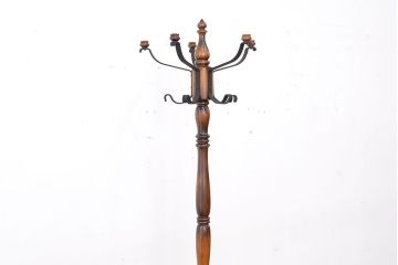 アンティーク雑貨　中古　カリモク　ポールハンガー(傘立て、帽子掛け、ポールスタンド)