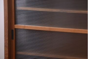 レトロ家具　昭和レトロ　古い学校のアンティーク脚付き収納棚