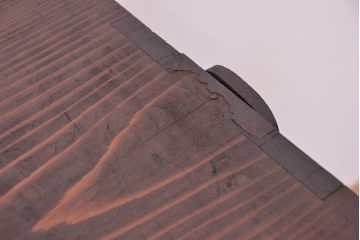 アンティーク家具　古民具・骨董　脚付き34杯引出し収納棚(薬箪笥、百味箪笥)