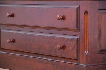 中古　高級品!　神居民芸洋服箪笥(ワードローブ、洋服タンス)