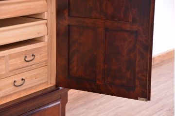 中古　高級品!　神居民芸洋服箪笥(ワードローブ、洋服タンス)