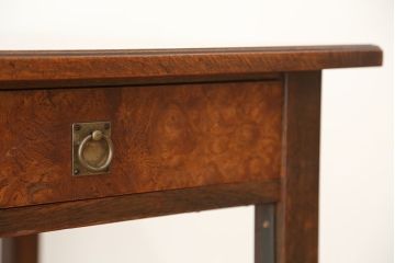 レトロ家具　昭和レトロ 古い木のかわいいアンティーク平机(テーブル・作業台)