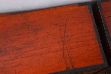 アンティーク家具　古民具・骨董 稀少!最高峰!重厚金具・玉杢 重ね佐渡小木箪笥(佐渡箪笥)