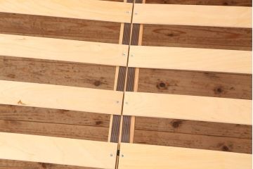 ビンテージ家具　北欧家具 デンマーク/torring製 チーク材優しい木目のシンプルなベッドフレーム