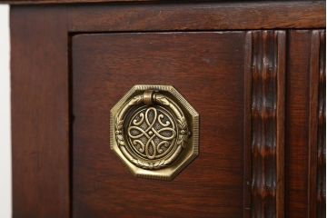 アンティーク家具　イギリスアンティーク 英国 WARING&GILLOW(ワーリングギロー)社製 小振りなドレッシングキャビネット(化粧台/ドレッシングテーブル)