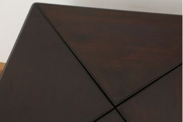 アンティーク家具　イギリスアンティーク キャスター付ゲームテーブル(バタフライテーブル/サイドテーブル/コンソールテーブル)