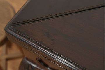アンティーク家具　イギリスアンティーク キャスター付ゲームテーブル(バタフライテーブル/サイドテーブル/コンソールテーブル)