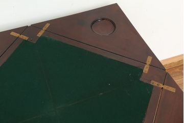 アンティーク家具　イギリスアンティーク キャスター付ゲームテーブル(バタフライテーブル/サイドテーブル/コンソールテーブル)