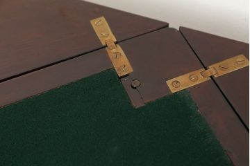 アンティーク家具　イギリスアンティーク キャスター付ゲームテーブル(バタフライテーブル/サイドテーブル/コンソールテーブル)