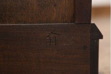 中古　松本民芸T型ライティングビューロー定価約34万円(机/デスク)