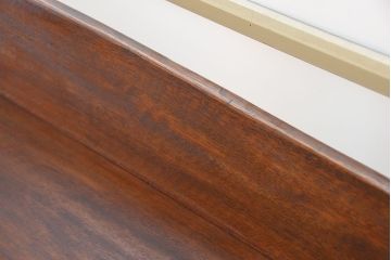 アンティーク家具　収納力抜群!古い木のアンティーク本棚(陳列棚)(飾り棚、ブックシェルフ)
