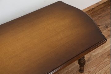 中古　飛騨産業・キツツキマーク　穂高センターテーブル(ダイニング)