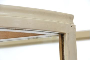 レトロ家具　昭和レトロ　アンティークコーナーRガラスケース(ショーケース)