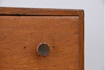 北欧家具　小ぶりな引き出し付サイドテーブル(サイドデスク、在宅ワーク、在宅用カードケース、図書館、図書室)