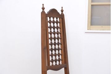 中古　ハイバック使い込まれたダイニングチェア(椅子、イス)