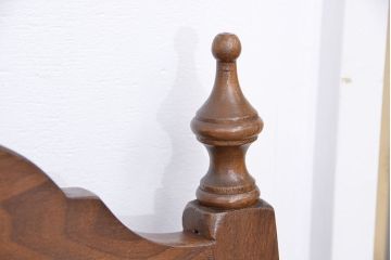 中古　ハイバック使い込まれたダイニングチェア(椅子、イス)