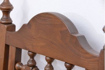 中古　ハイバック使い込まれたダイニングチェア(椅子、イス)